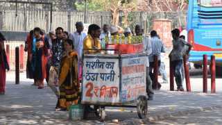 Water seller in Delhi