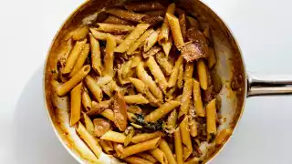 Joe Trivelli’s porcini penne