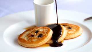 Christopher's blueberry pancakes