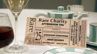 An exceptionally rare afternoon tea at Claridge's