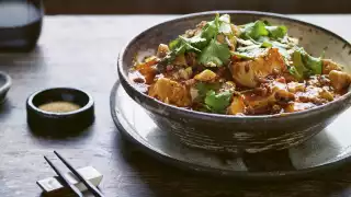 Tim Anderson’s mapo ramen sichuan-spiced tofu noodles