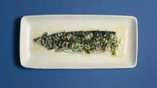 Flamed mackerel from The Ninth