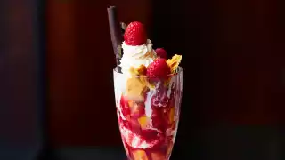 Knickerbocker glory at The Colony