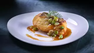 Cod fish fillet with Superior soy sauce