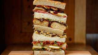 'Branston Boss Sandwich' at Max's Sandwich Shop