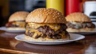 Double Cheeseburger at Bleecker