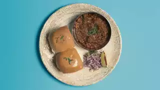 Rarah keema pao from Bombay Bustle