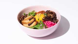 Mushroom rice bowl