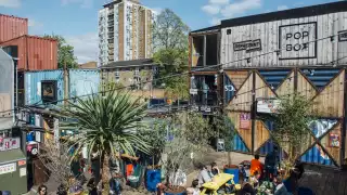 Best food markets in London - Pop Brixton