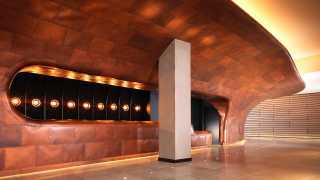 Copper hull at Sea Containers London