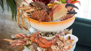 Seafood platter at Seabird