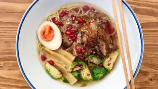 Tonkotsu spiced duck ramen