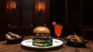 Blacklock's Christmas burger