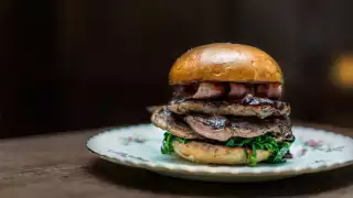 Blacklock's Christmas burger