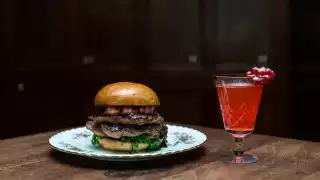 Blacklock's Christmas burger