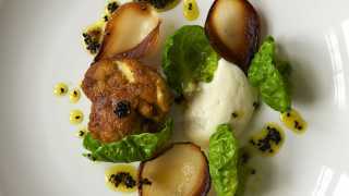 Townsend restaurant: curried veal sweetbreads