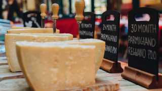 Different maturations of Parmigiano
