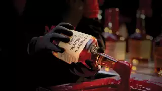 Maker's Mark dipped bottle
