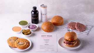 Vegan meal kits and DIY boxes: Dirty Vegan's burger