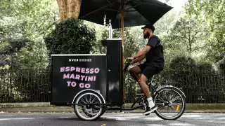 Over Under Coffee bike