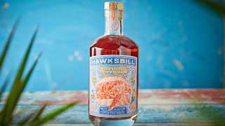 Hawksbill rum bottle