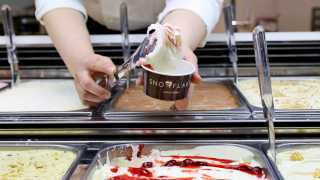 Best ice cream London: Snowflake Luxury Gelato