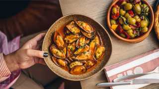 Best tapas London: mussels at Bibo Dani Garcia