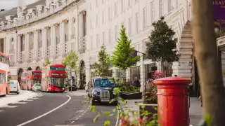 Sustainable restaurants in Regent Street & St James's | The historic curve of Regent Street