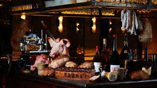 Best French restaurants London | charcuterie at Franks Bar