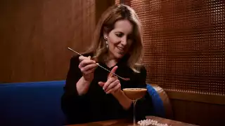 Brandy cocktails from Bardinet: Susan Schwatz making Coco