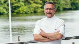 Alain Roux at The Waterside Inn in 2022