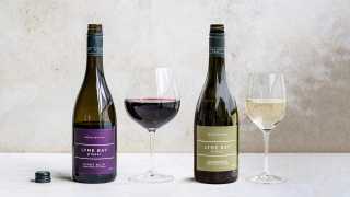 Lyme Bay Winery chardonnay and pinot noir