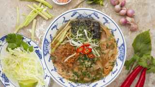 Haiphong style crab noodle soup