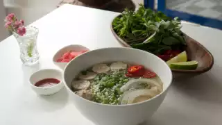 Beef balls and shin pho