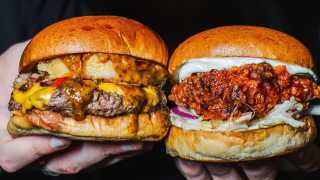 Best burgers in London: Burgers at Blues Kitchen Shoreditch