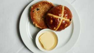 St John hot cross buns