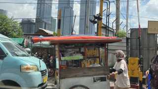 Jakarta's streetfood vendors