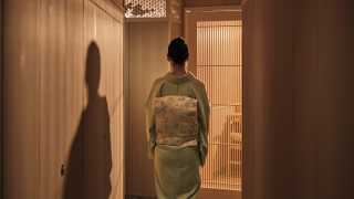 The host, or okami-san, trained in the art of the Japanese geisha