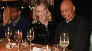 Cate Blanchett at a special dinner at the Supermarket of Dreams in Holland Park, London