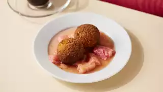 Rice pudding arancini