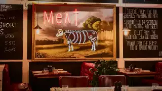 Zelman Meats, interior