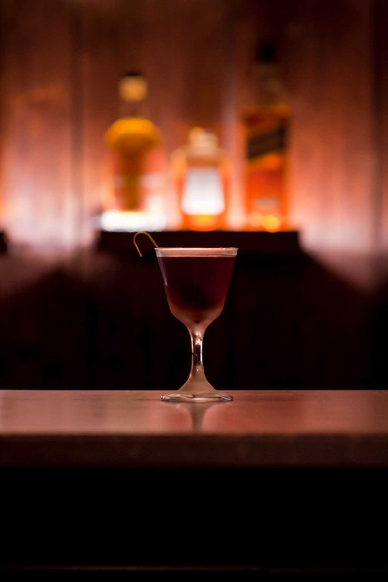 A cocktail at Super Lyan