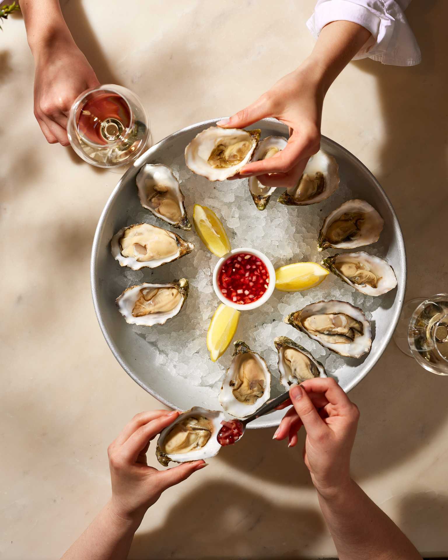 The Seafood Bar: oysters