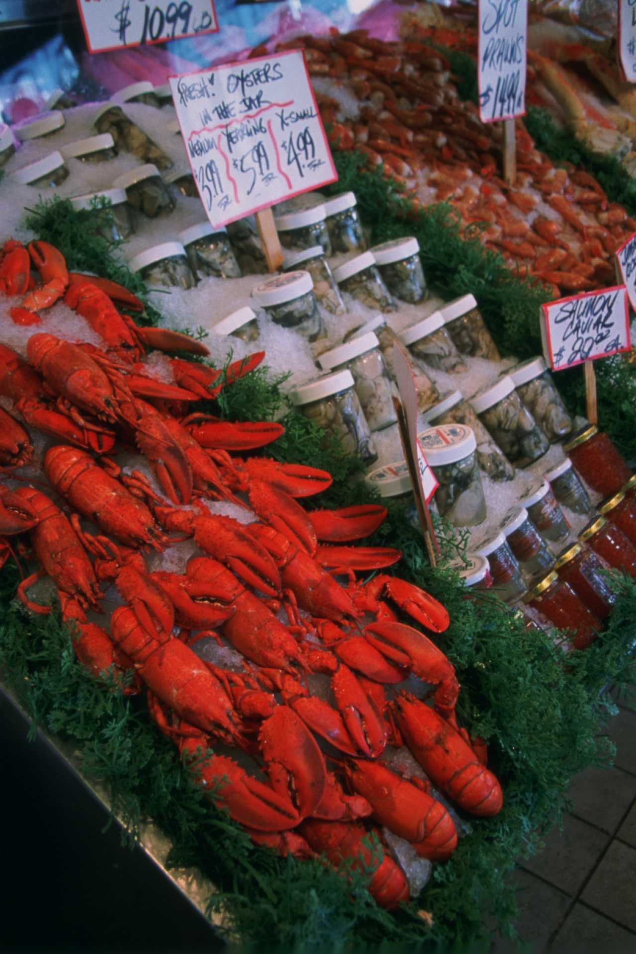 Lobsters, Pike Place Market