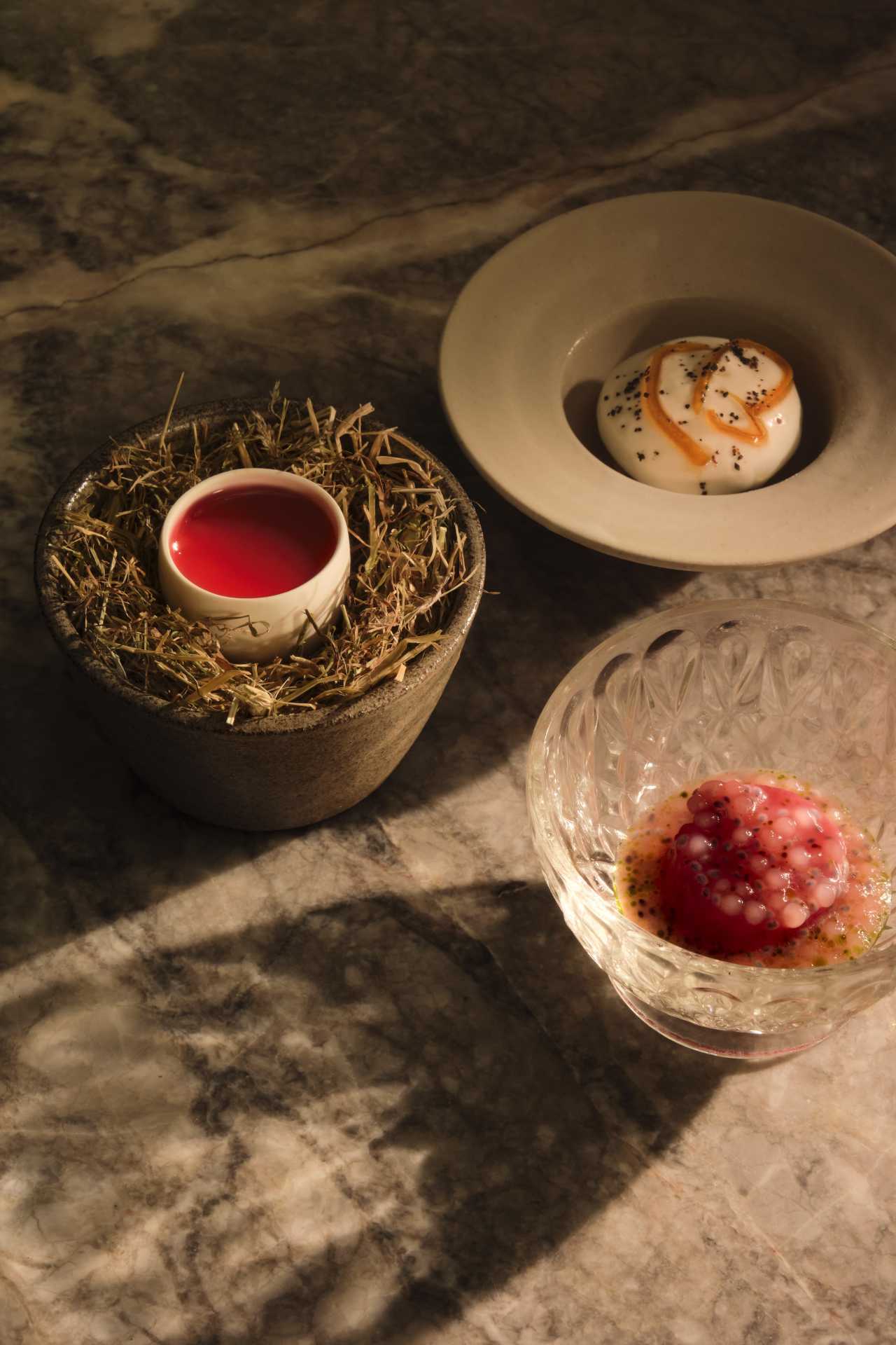 A course on the tasting menu at Evelyn's Table