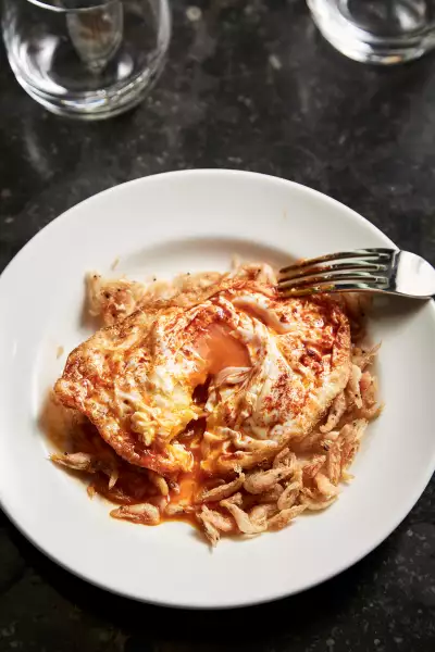 Restaurants Regent Street: crab and shrimp at Sabor