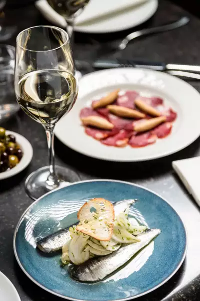 Restaurants Regent Street: iberica ham at Sabor