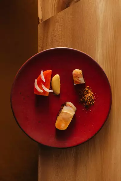 Dishes at Ikoyi