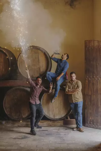 Alex, Albert and Jordi Virgili of El Bandarra