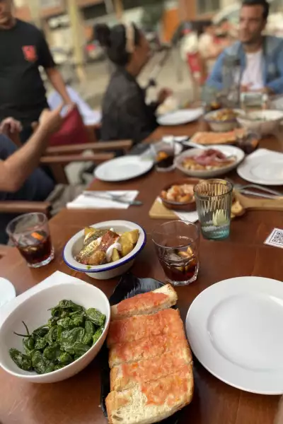 El Bandarra vermouth and snacks in the Poblenou neighbourhood of Barcelona